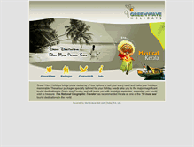 Tablet Screenshot of greenwaveholidays.com
